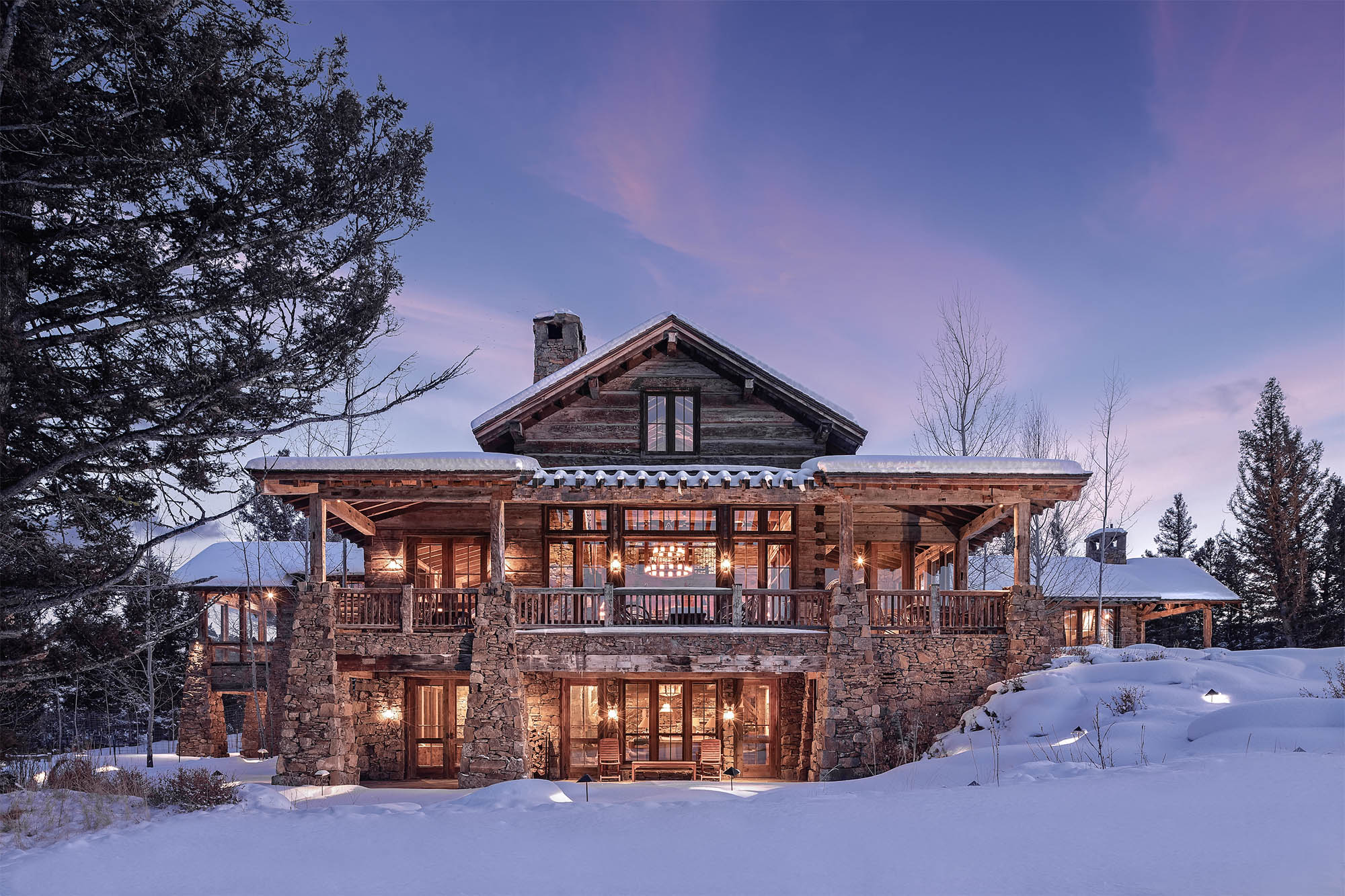 Dit prachtige berghuis in Montana kost je 23 miljoen euro